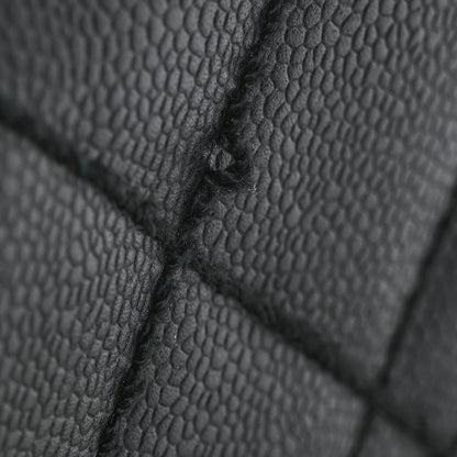 Chanel Caviar Quilted Jumbo Single Flap Bag Black 10 of 10