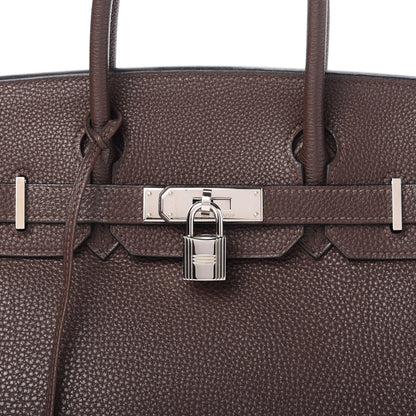 Hermes Togo Birkin 30 Chocolate 10 of 12
