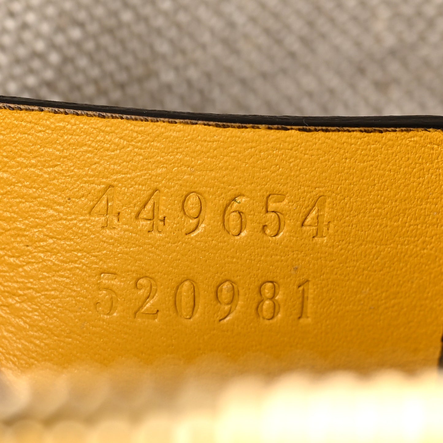 Soft Microguccissima Mini Dome Bag New Buttercup