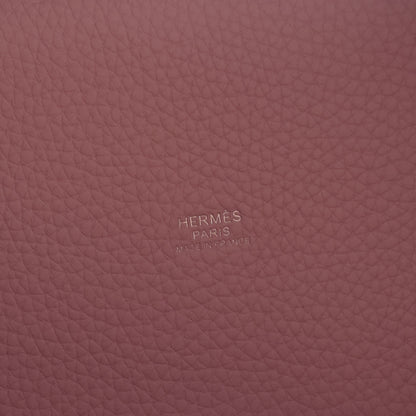 Hermes Taurillon Clemence Picotin Lock 18 PM Mauve Pale 6 of 10