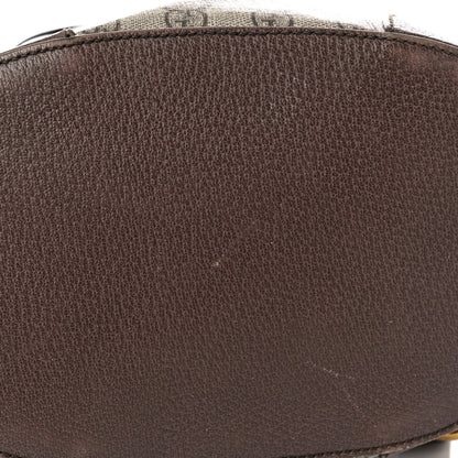 Gucci GG Supreme Monogram Neo Vintage Drawstring Bucket Backpack Beige New Acero Crop 22 of 31