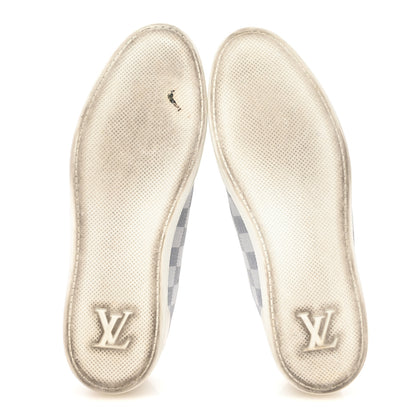 Louis Vuitton Damier Azur Mens Sneakers 11 White 6 of 9