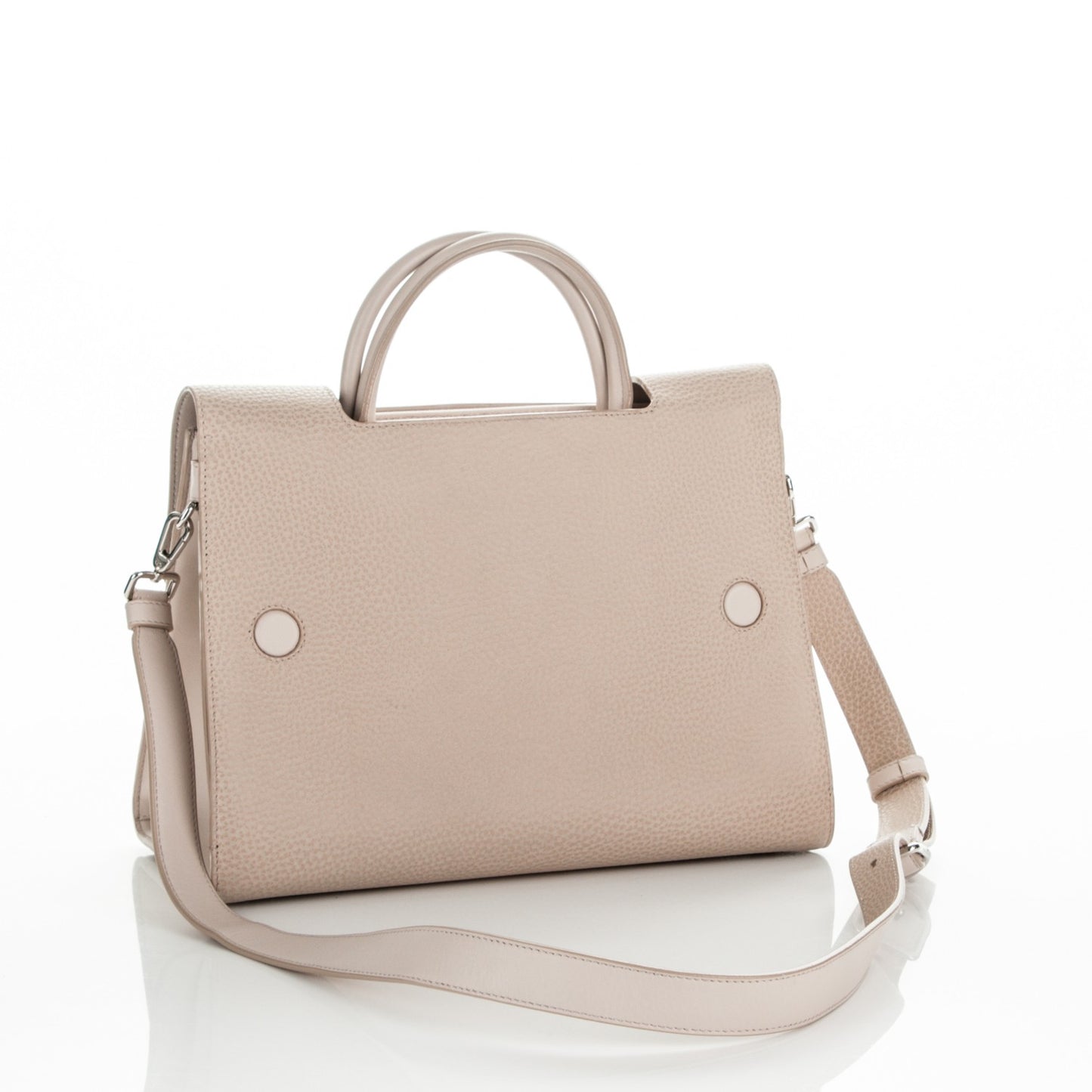 Grained Calfskin Medium Diorever Flap Tapioca