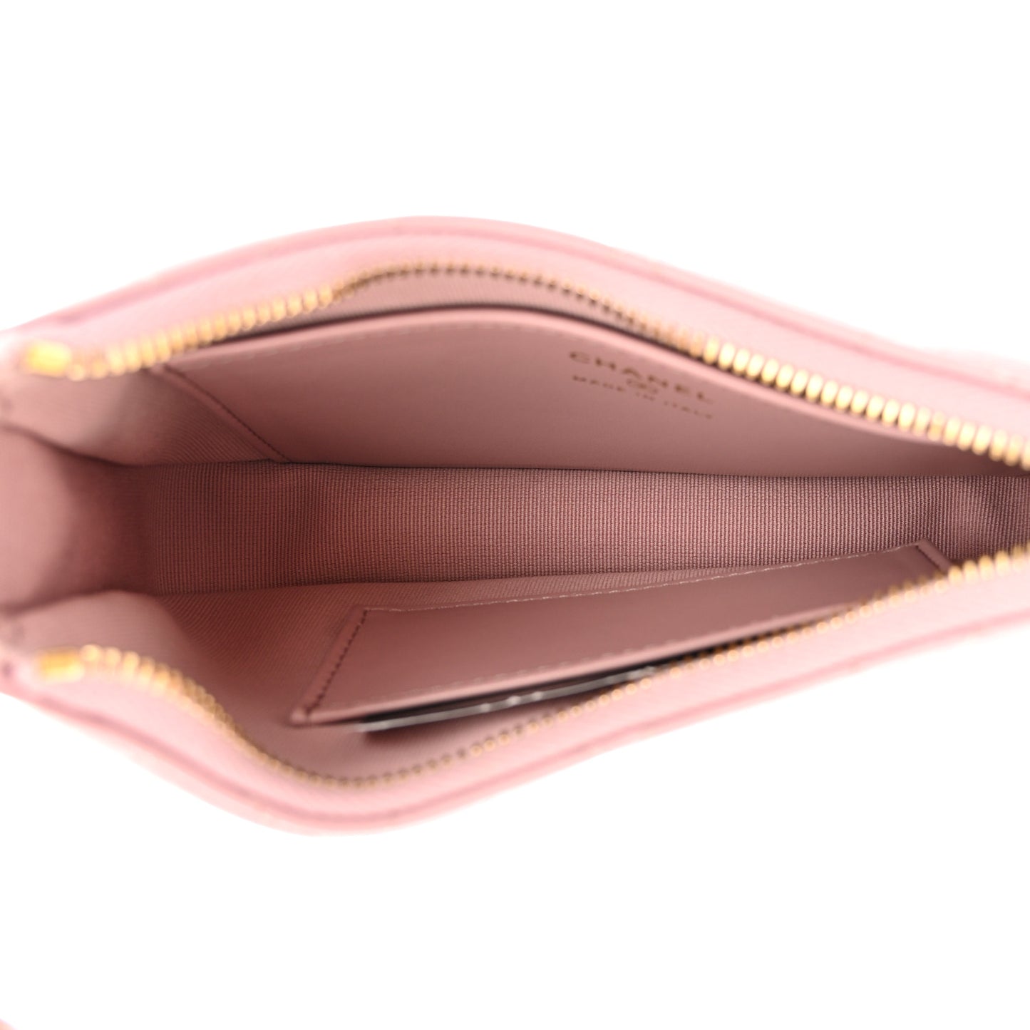 Shiny Crumpled Calfskin Quilted Enamel Heart Hobo Light Pink