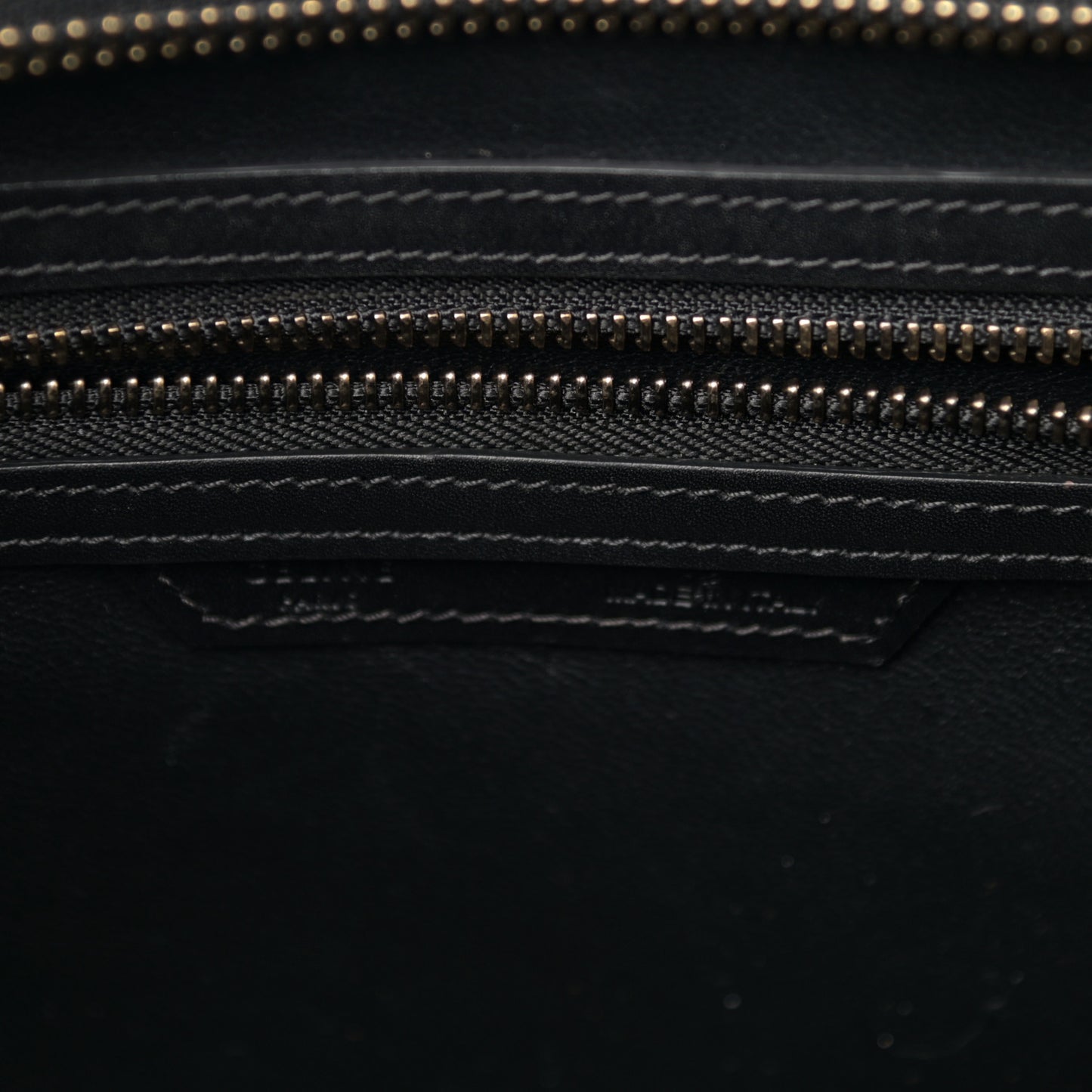 Smooth Calfskin Nubuck Mini Tri-Color Luggage Alizarin