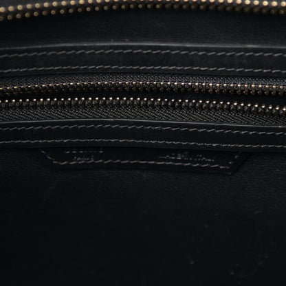 Celine Smooth Calfskin Nubuck Mini Tri-Color Luggage Alizarin 6 of 16