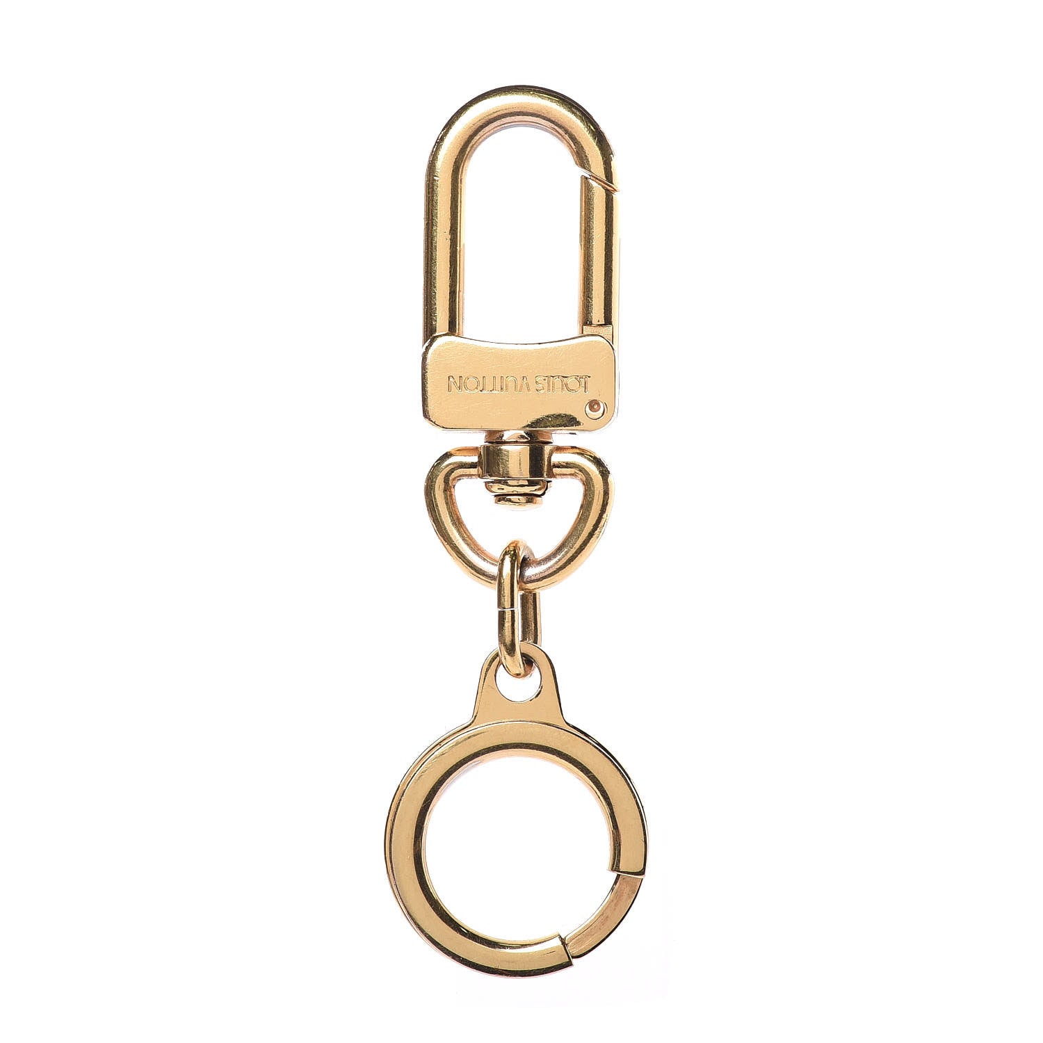 Louis Vuitton Pochette Extender Key Ring Gold 1 of 2