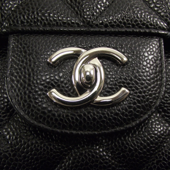 Caviar Maxi Flap Black