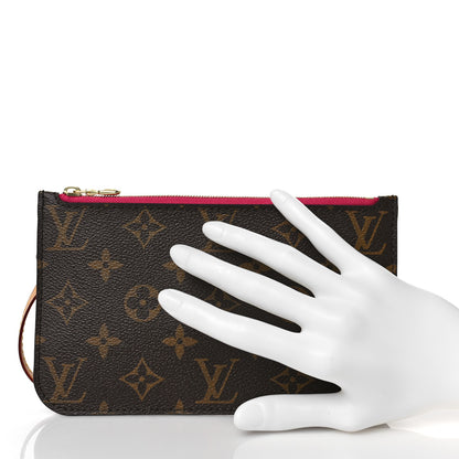 Louis Vuitton Monogram Neverfull PM Pochette Pivoine 2 of 8