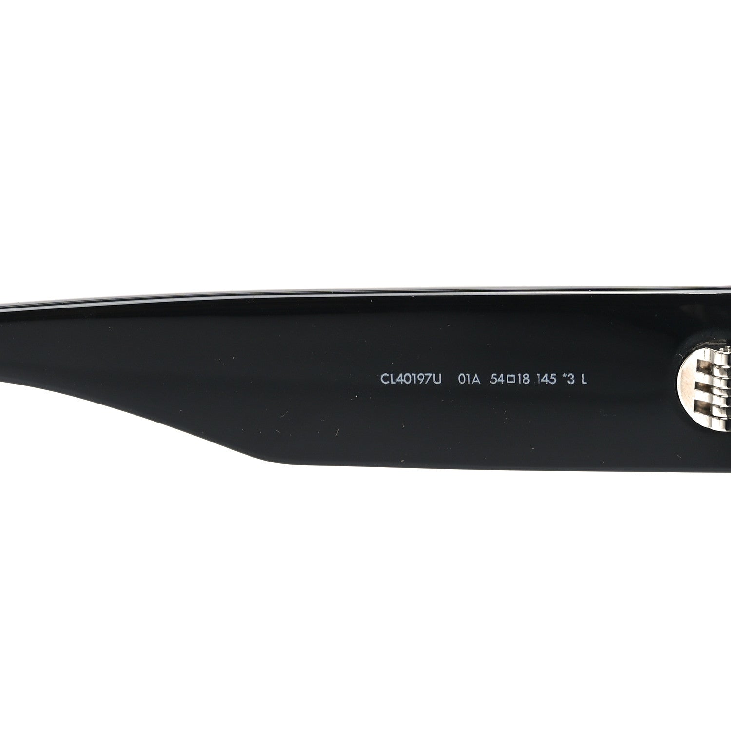 Celine Acetate Cat Eye Sunglasses CL40197U Black 6 of 7