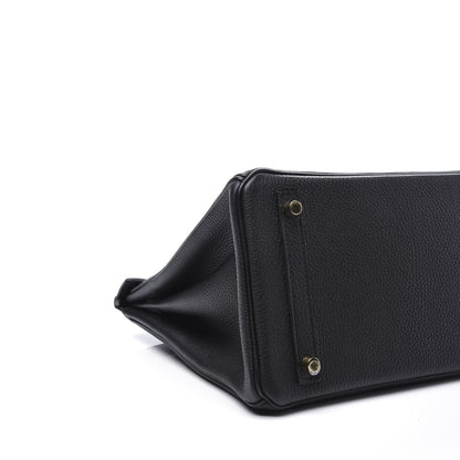 Hermes Togo Birkin 30 Black 7 of 15