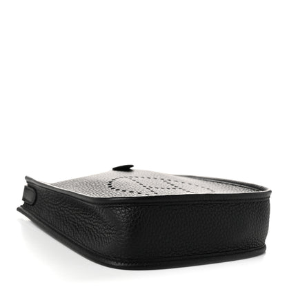 Hermes Taurillon Clemence Evelyne TPM Black 4 of 11