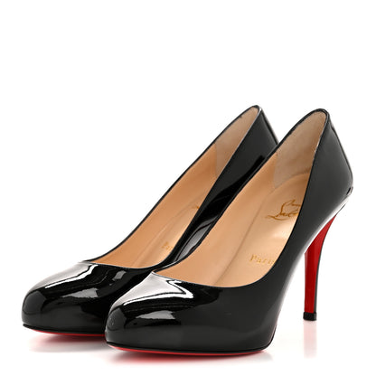 Christian Louboutin Patent Argotik 100 Pumps 38.5 Black 4 of 9