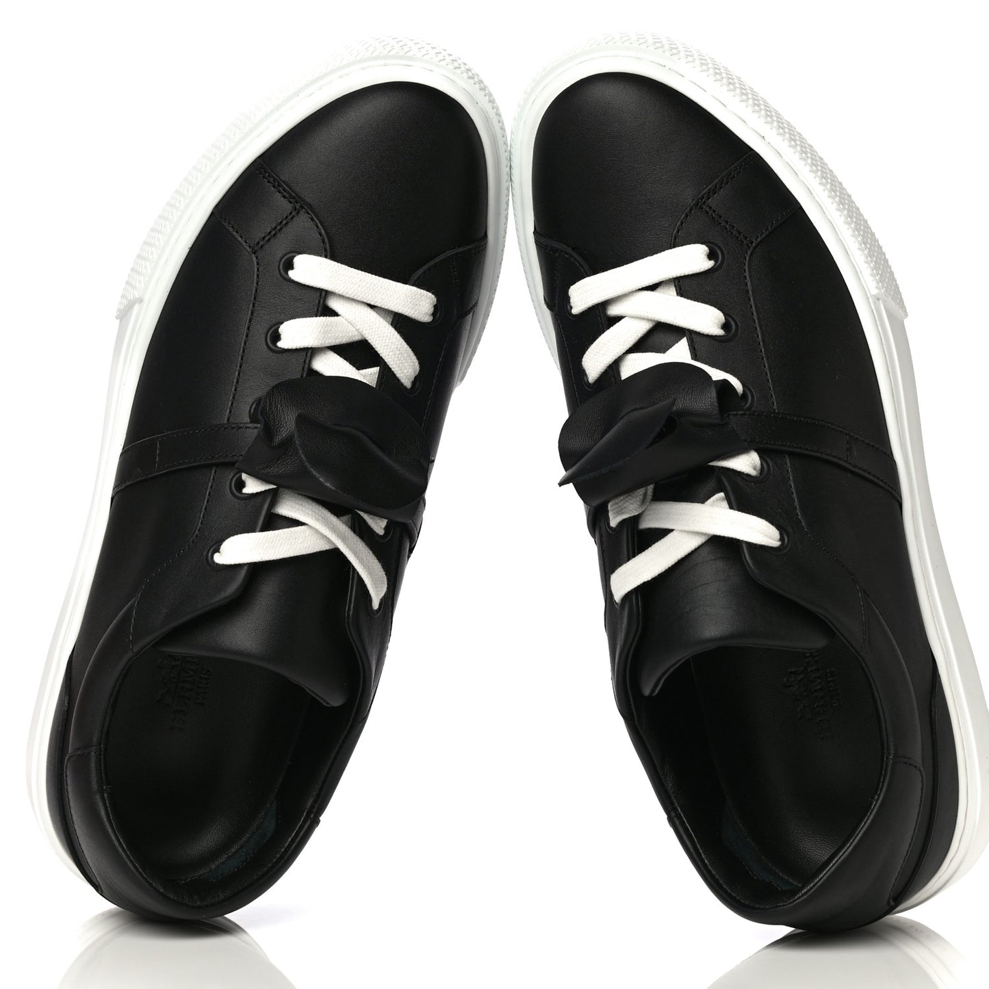 Calfskin Day Sneakers 40 Black