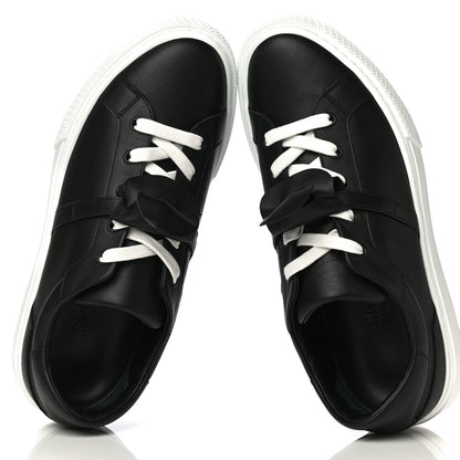 Hermes Calfskin Day Sneakers 40 Black 5 of 14