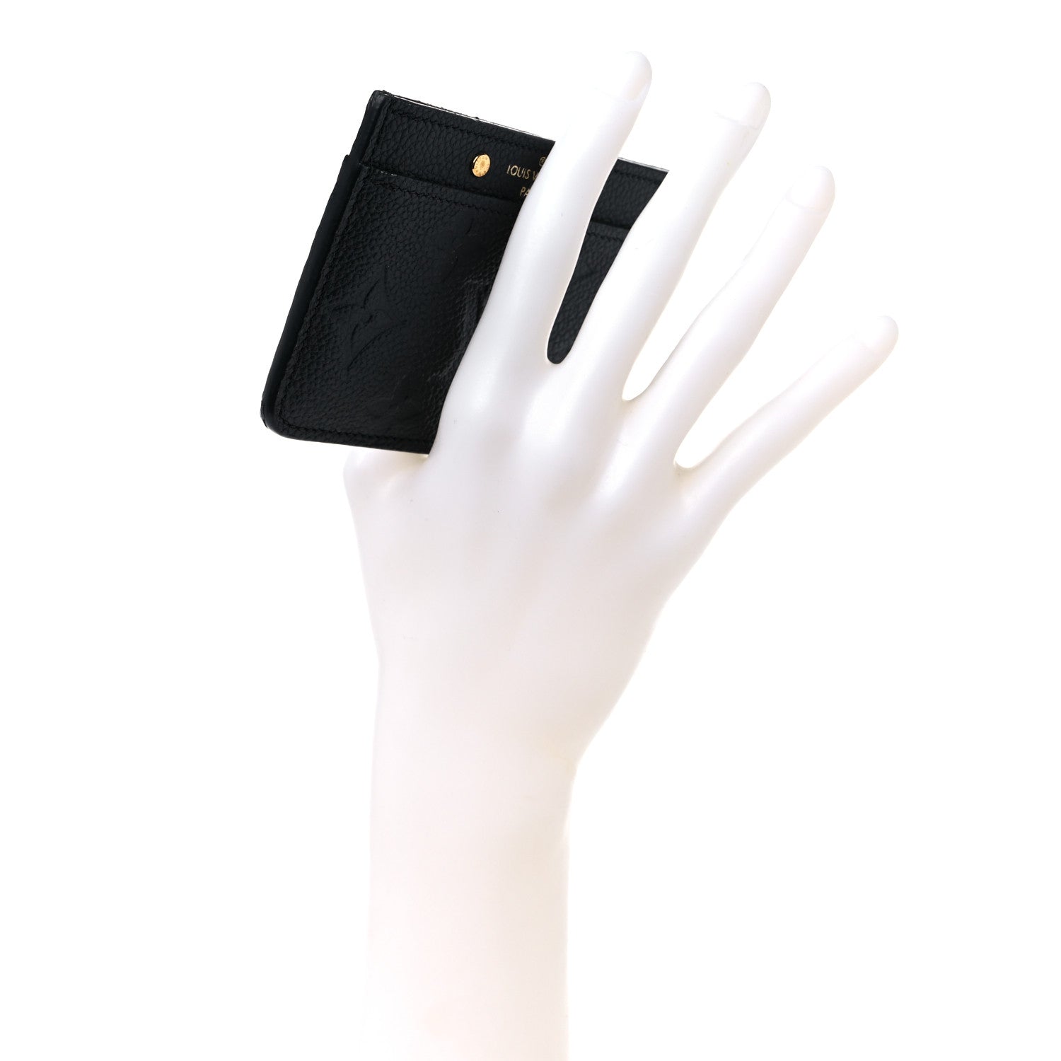 Louis Vuitton Empreinte Card Holder Black 2 of 7