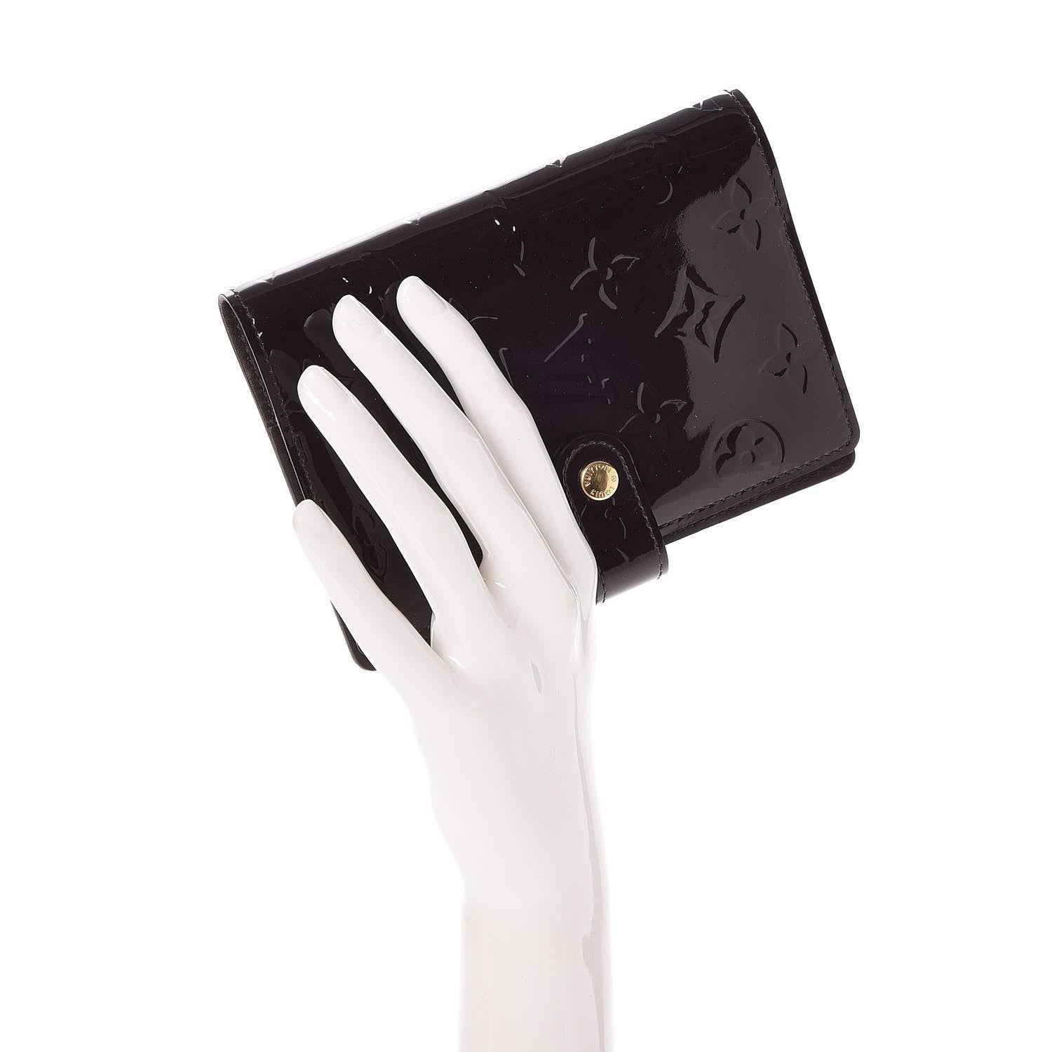 Louis Vuitton Vernis Small Ring Agenda Cover Amarante 2 of 7