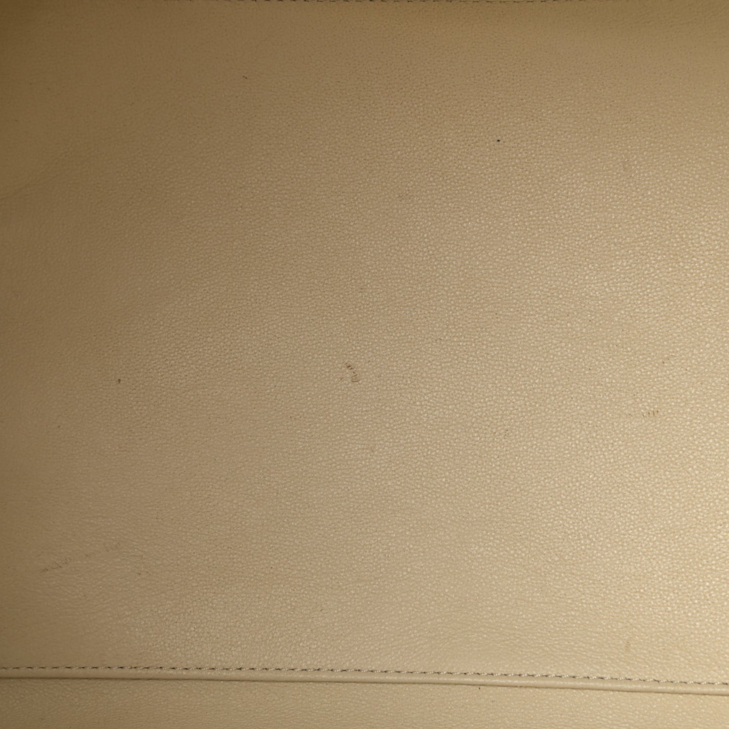 Smooth Calfskin Mini Tri-Color Luggage White