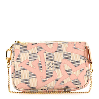 Louis Vuitton Damier Azur Tahitienne Mini Pochette Accessories 1 of 7