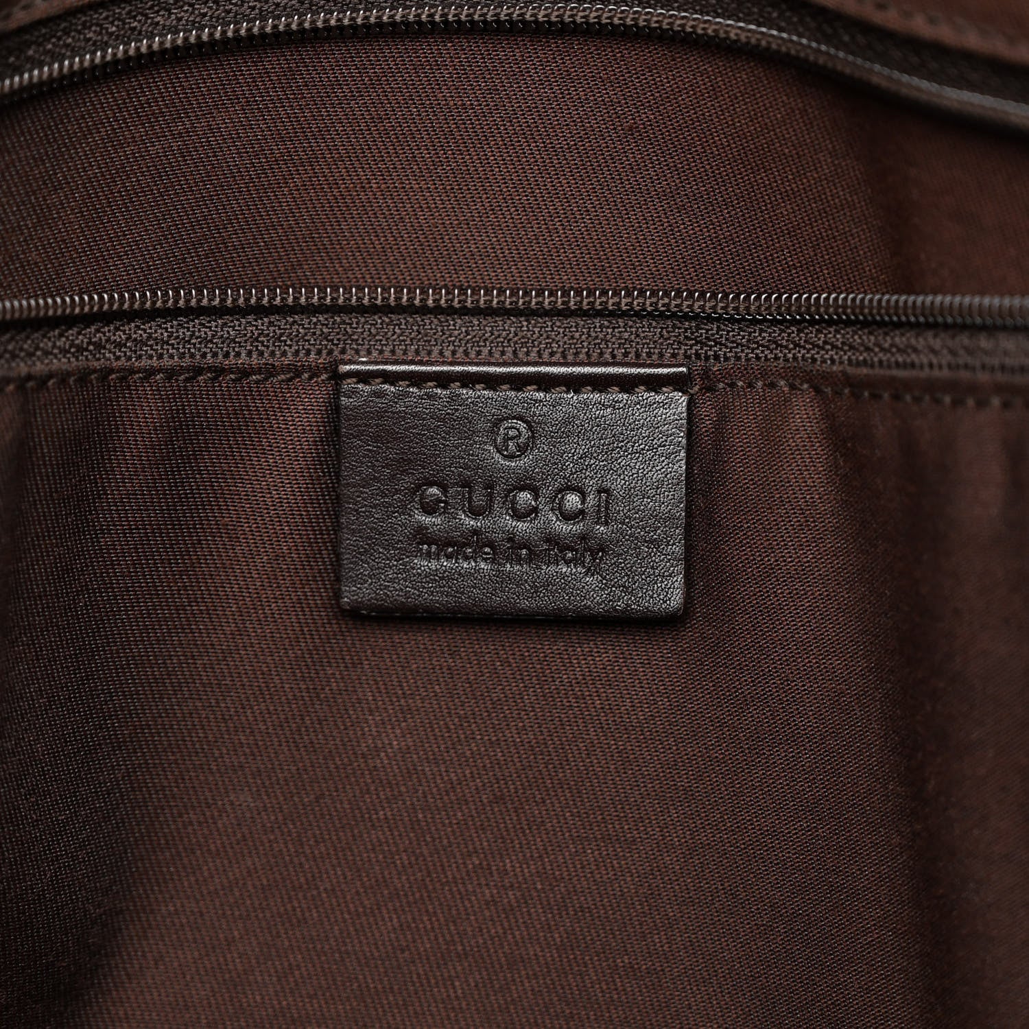 Gucci Monogram Medium Sukey Tote Dark Brown 6 of 15