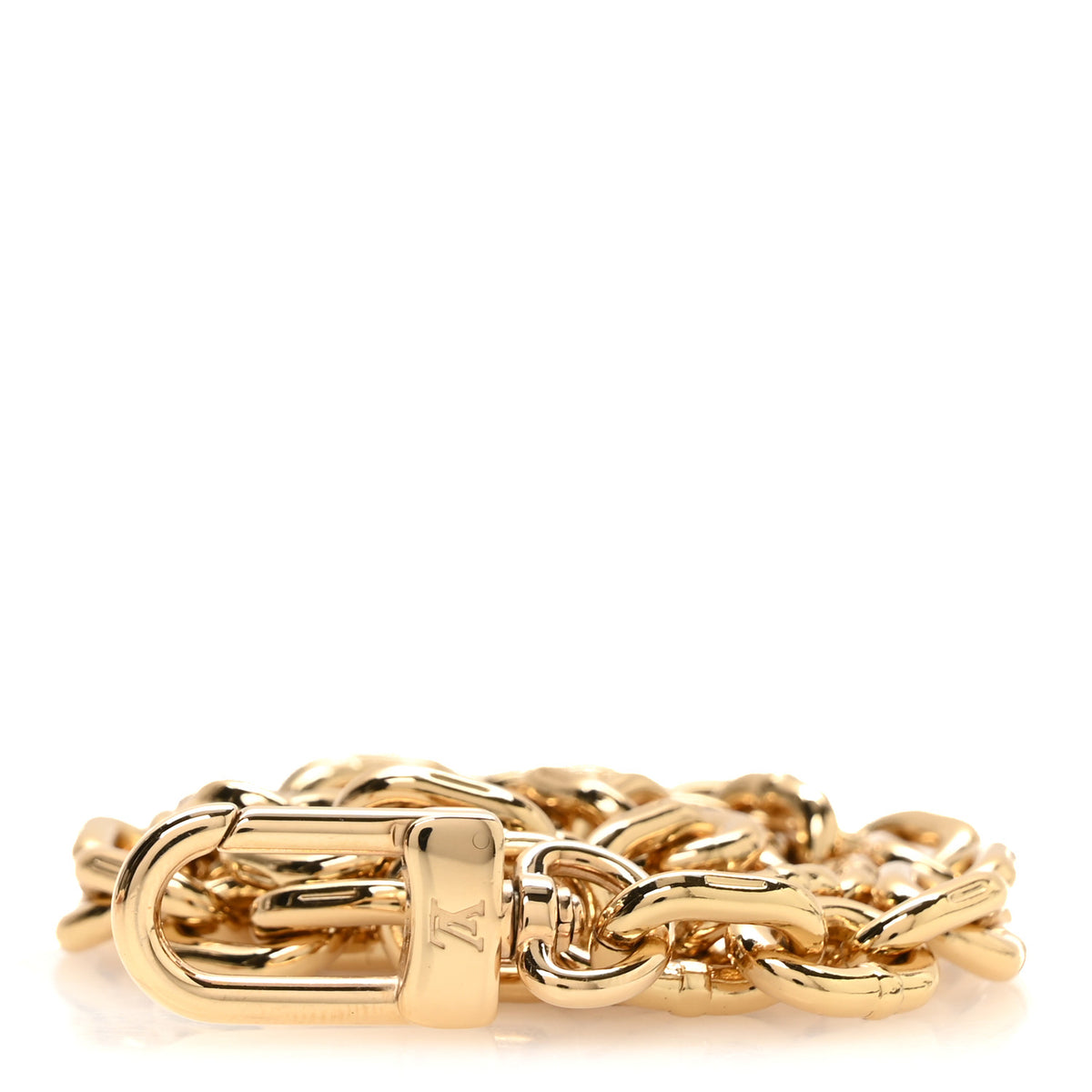 Metal Pochette Accessories Chain Strap Gold