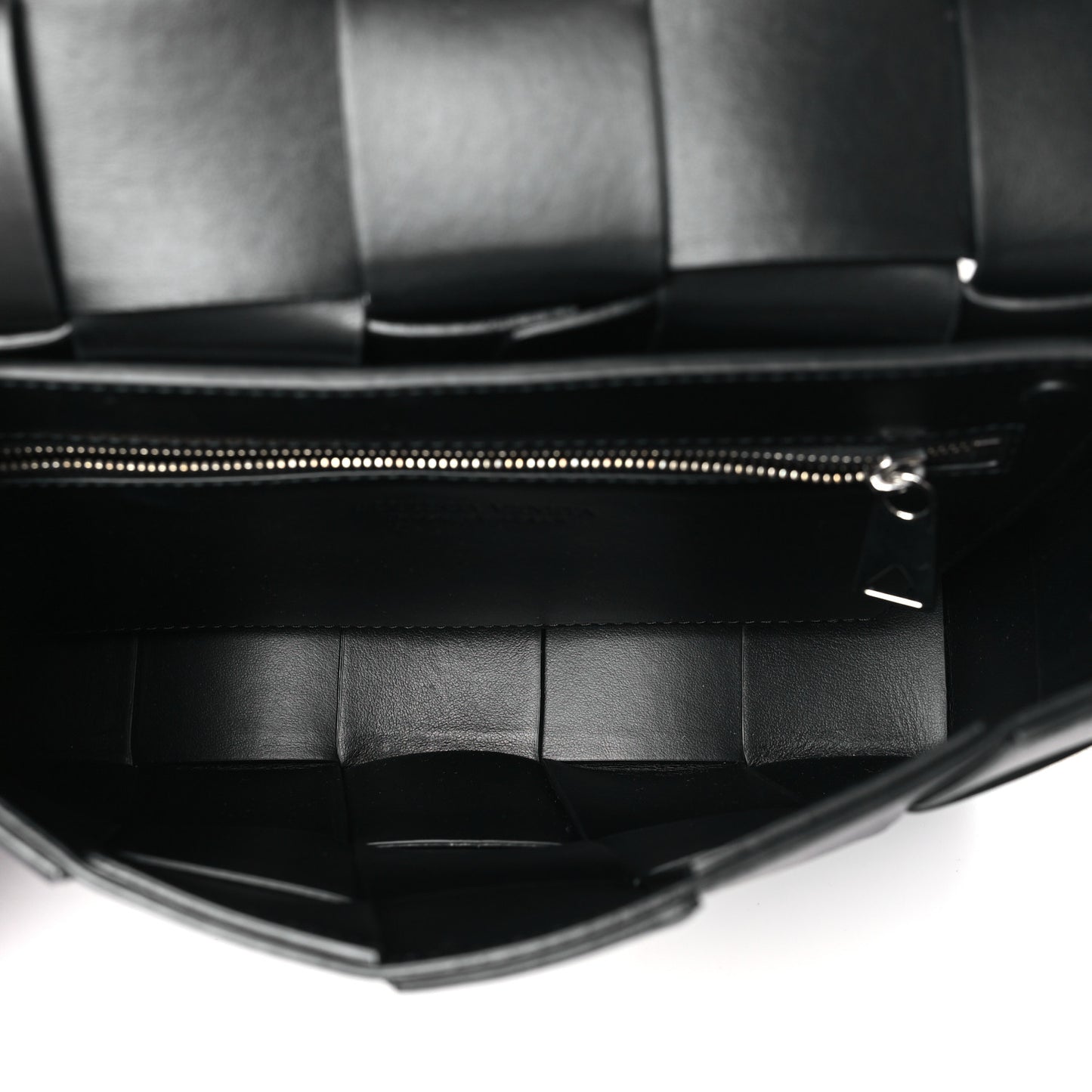 Lambskin Maxi Intrecciato Speed Cassette Crossbody Bag Black