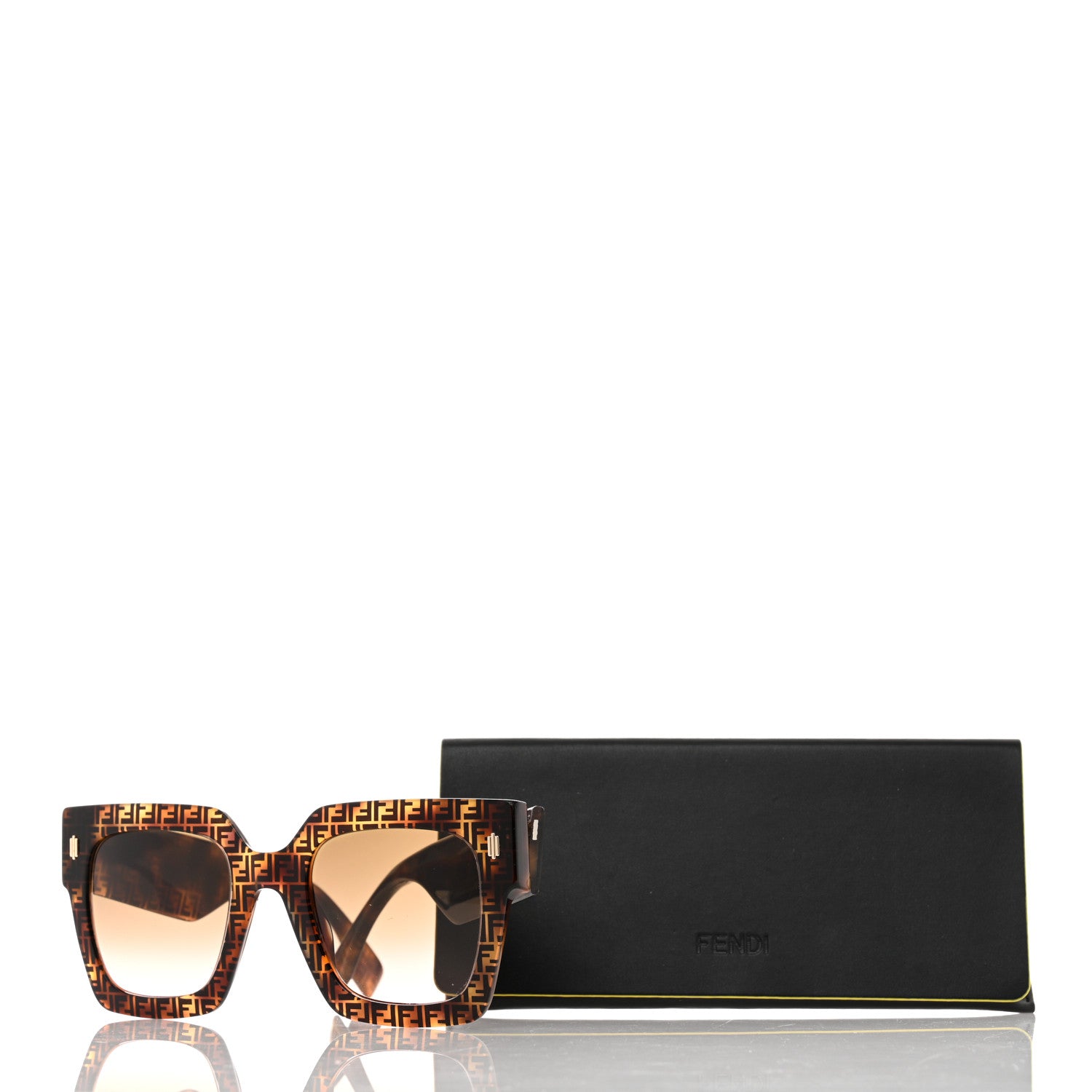 Fendi Acetate FF Sunglasses FF 0457/G/S Havana 7 of 7