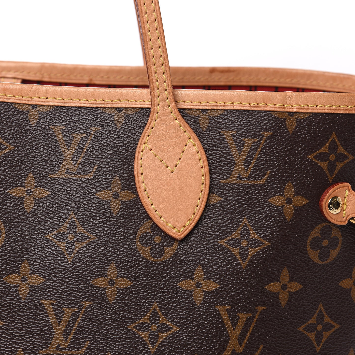 Monogram Neo Neverfull MM Cherry