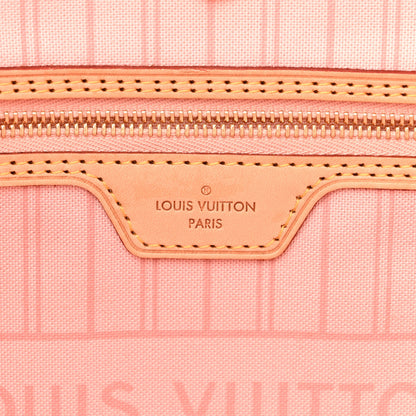 Louis Vuitton Damier Azur Tahitienne Neverfull MM 7 of 14