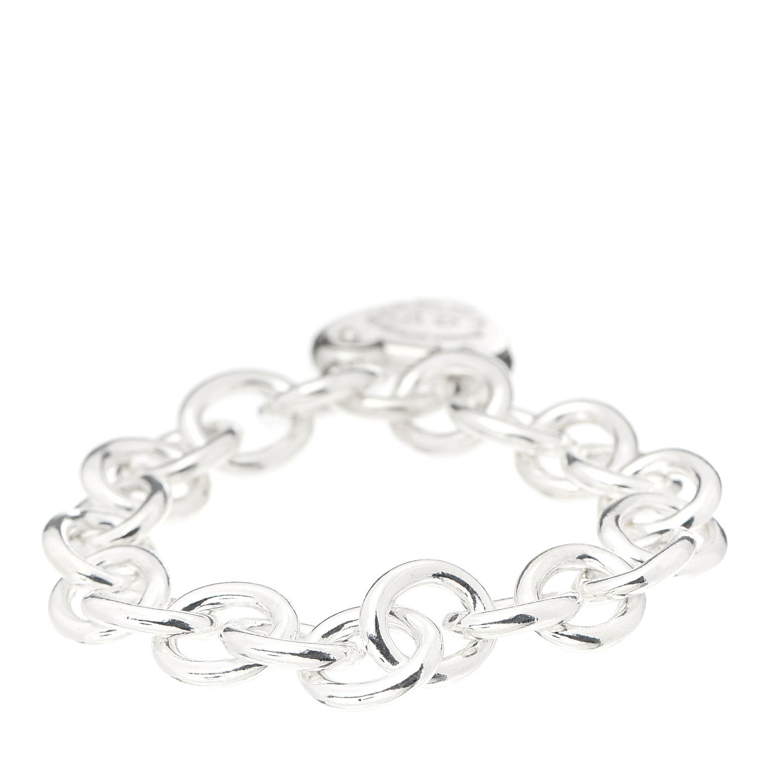 Tiffany Sterling Silver Return to Tiffany Love Lock Bracelet 3 of 5