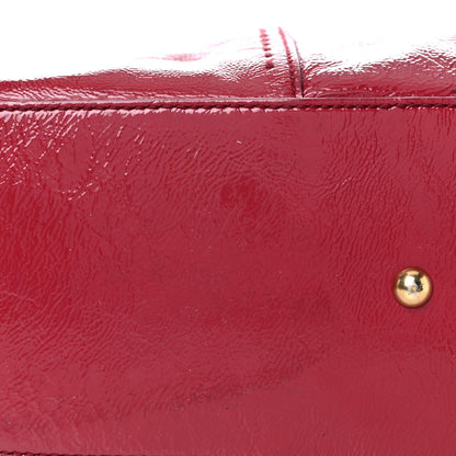 Saint Laurent Patent Calfskin Medium Muse Red 8 of 32