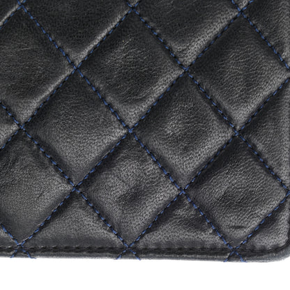 Chanel Lambskin Quilted Mini Square Flap Bag Navy 11 of 12