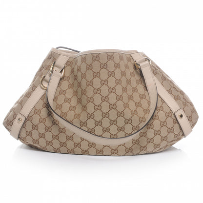 Gucci Monogram Medium Abbey Shoulder Bag Ivory 1 of 8