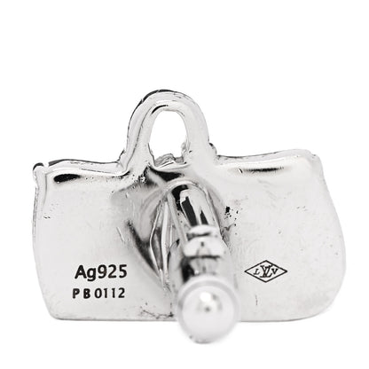 Louis Vuitton Sterling Silver Speedy Cufflinks 5 of 7