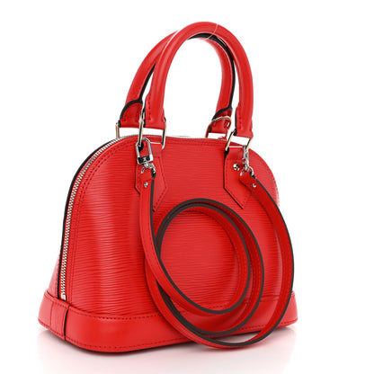 Louis Vuitton Epi Alma BB Coquelicot 3 of 10