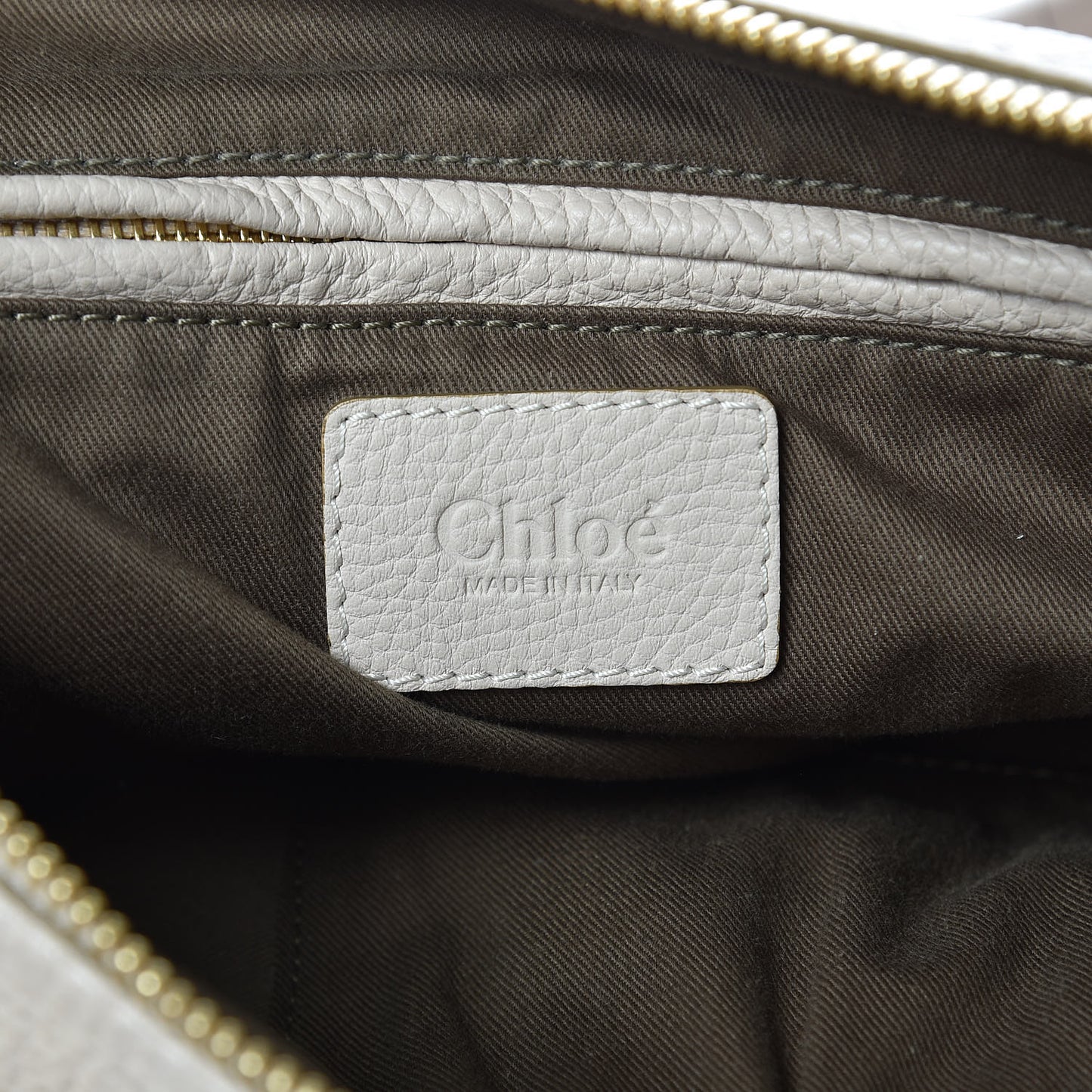 Calfskin Medium Marcie Satchel Beige