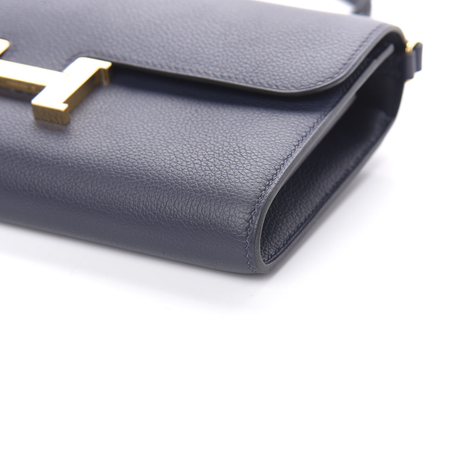 Hermes Evercolor Constance Wallet To Go Bleu Nuit 8 of 10