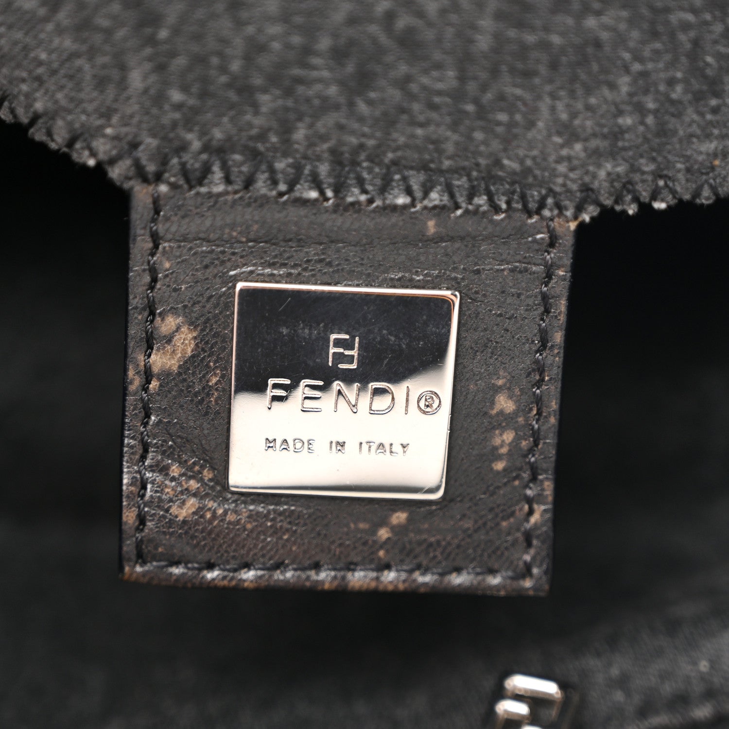 Fendi Jersey Mama Baguette Black 6 of 10