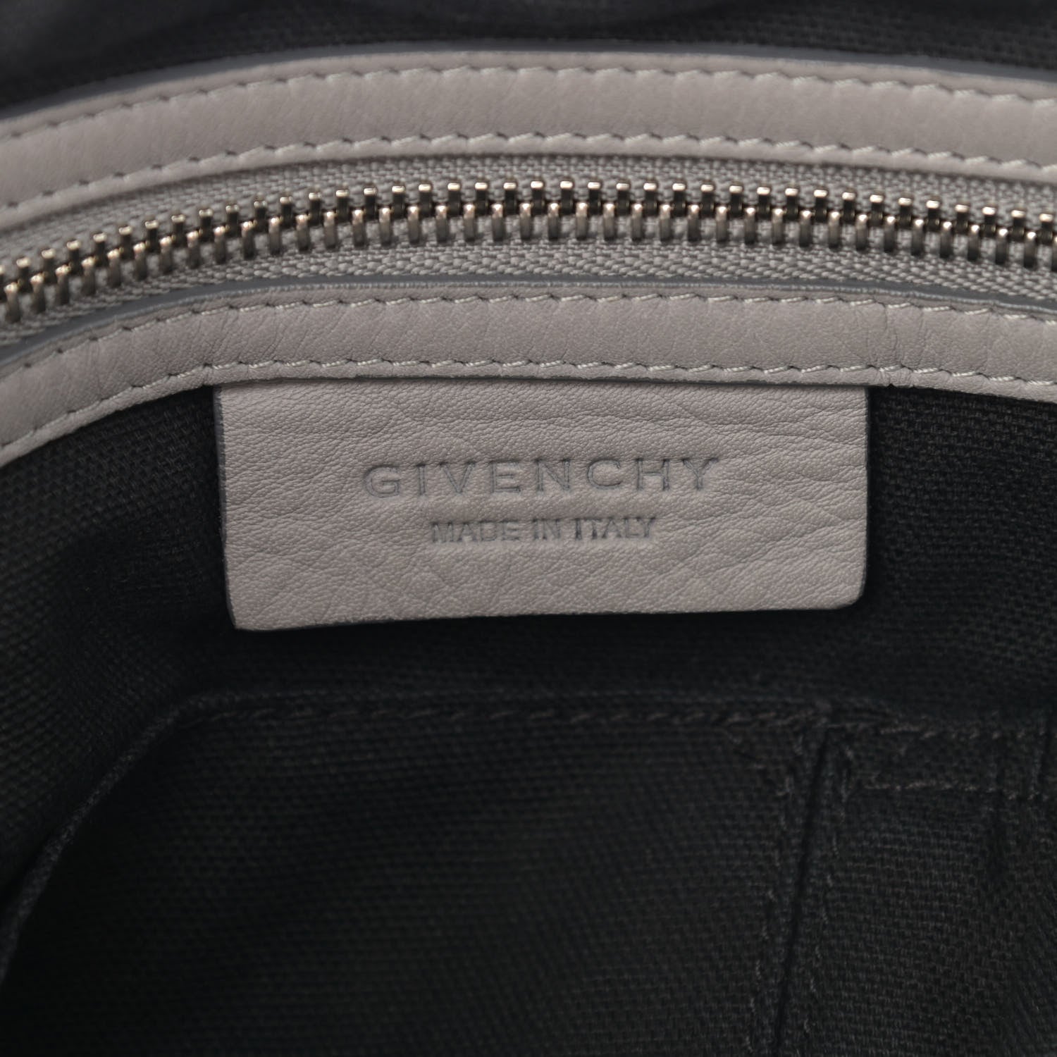 Givenchy Calfskin Medium Bolt Stud Pandora Pearl Grey 6 of 11
