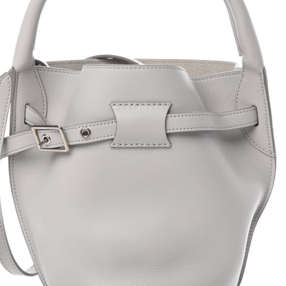Celine Smooth Calfskin Nano Big Bag Bucket Light Grey 9 of 11