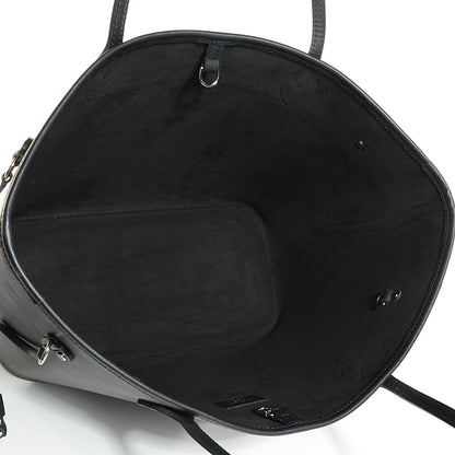Louis Vuitton Epi Neverfull MM Black 6 of 9