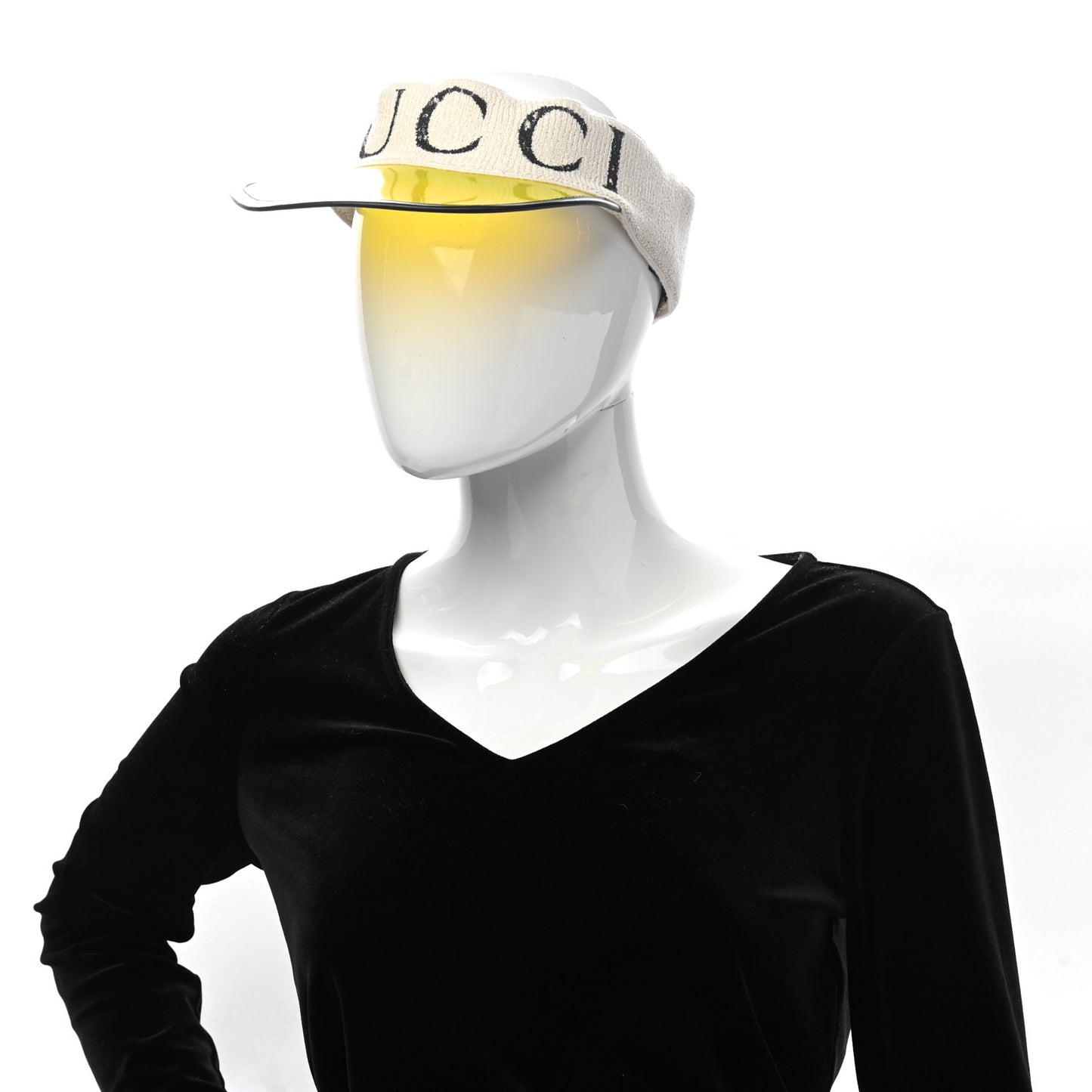 Vinyl Logo Visor L Yellow