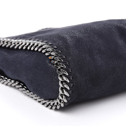 Stella McCartney Shaggy Deer Mini Falabella Fold Over ToteNavy 8 of 12