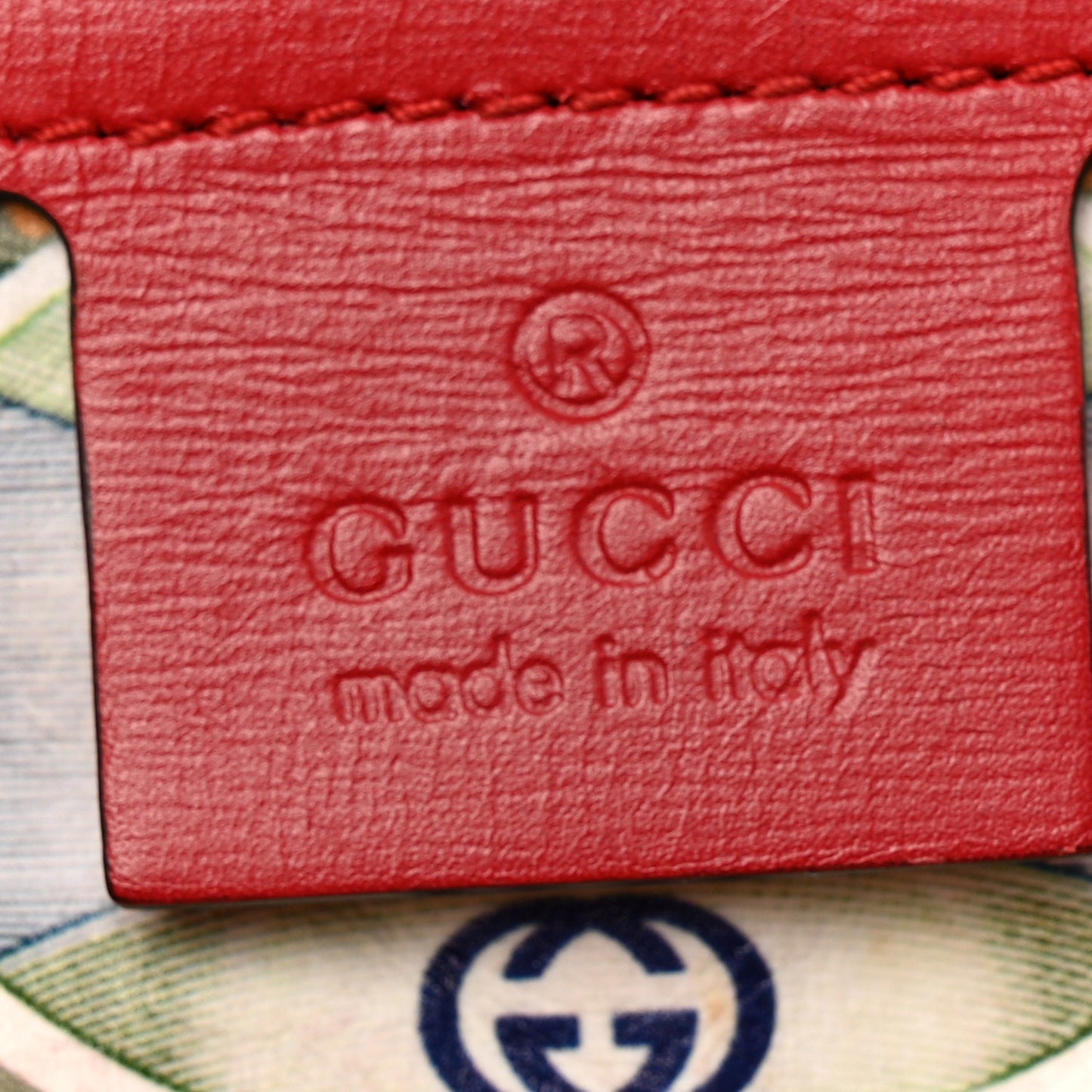 Vitello Palmellato Lux Crystal Medium Rajah Shoulder Bag Hibiscus Red Multicolor