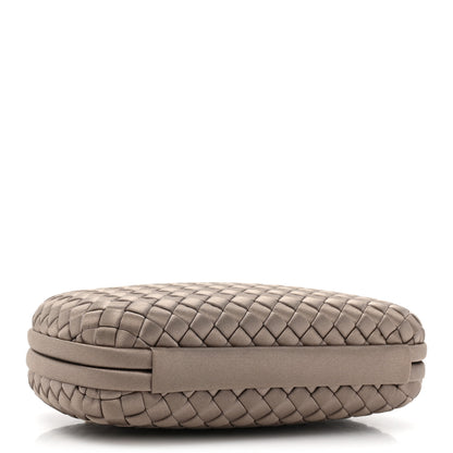 Bottega Veneta Satin Ayers Intrecciato Chain Knot Clutch 4 of 8