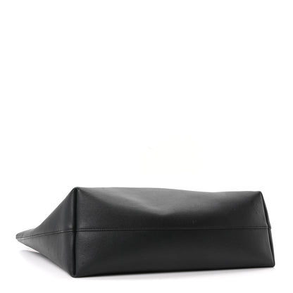 Saint Laurent Calfskin Large Shopping Tote Black 5 of 10