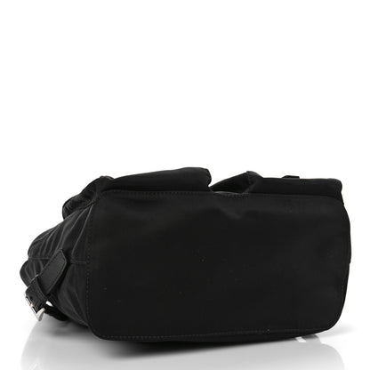 Prada Tessuto Nylon Saffiano Small Backpack Black 4 of 8