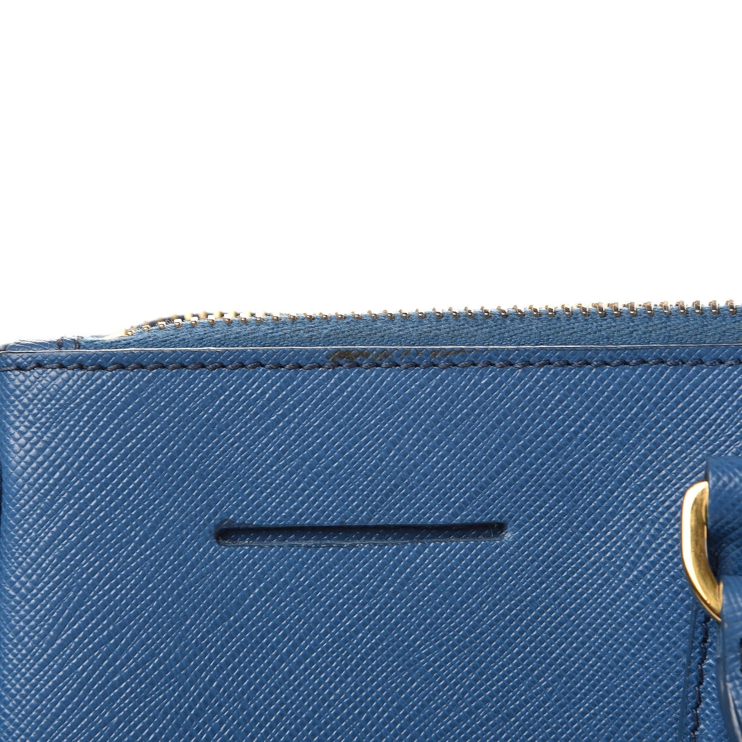 Prada Saffiano Large Galleria Double Zip Tote Cobalto 9 of 16