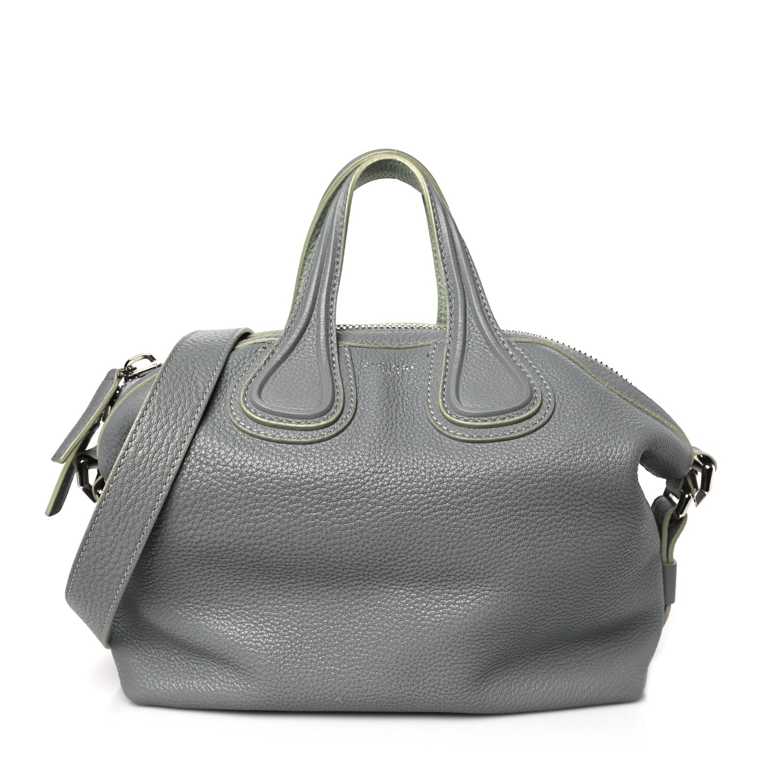 Givenchy Pebbled Calfskin Small Nightingale Pearl Grey 1 of 10