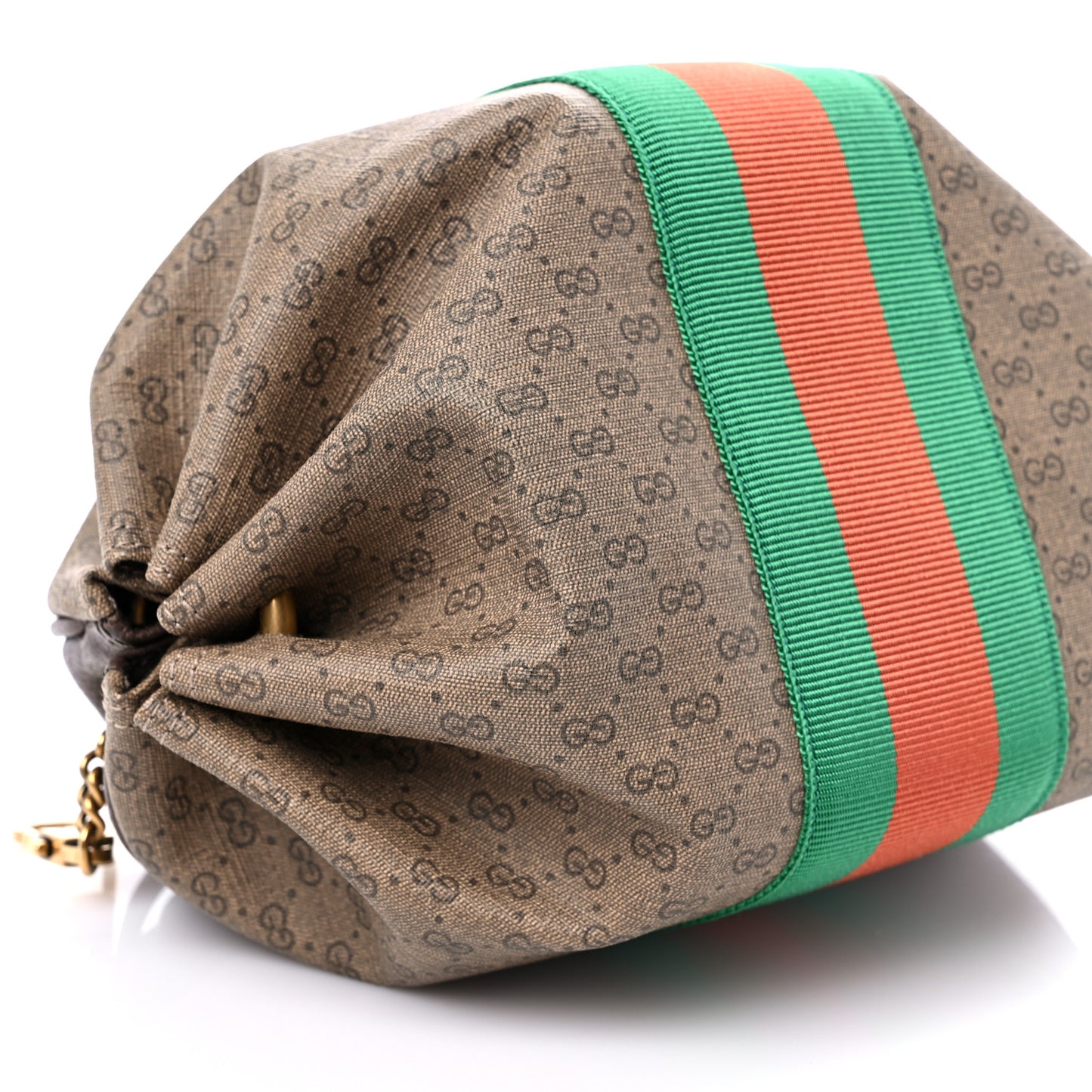 Mini Vintage GG Supreme Monogram Web Butterfly New Candy Crossbody Beige New Acero